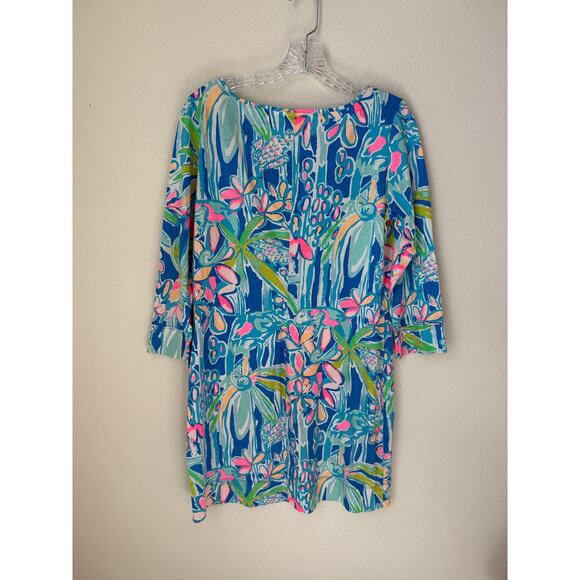 Lilly Pulitzer Marlowe Cotton Jungle Hoppin Dress Size Medium - Picture 3 of 5